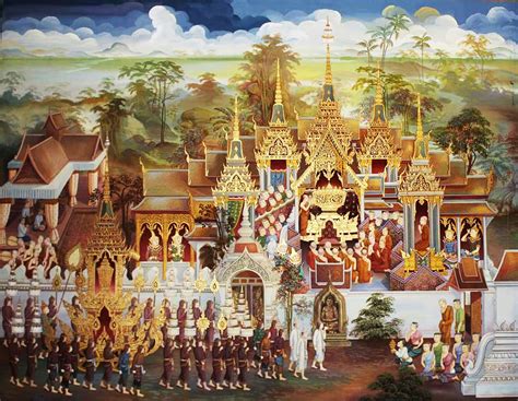  Reflections on Thai Painting: A Journey Through Color and Spirit